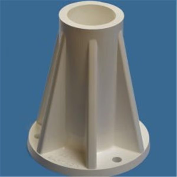 6 in. Surface Mount for Pool and Spa, Rails and Ladders Taupe, Overtime, Mfr#: OV2650942